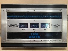 Usado, Amplificador de 5 canales Jensen PowerPlus 1105 de la vieja escuela con medidores de VU segunda mano  Embacar hacia Mexico