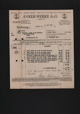 Bielefeld rechnung 1935 gebraucht kaufen  Leipzig