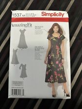 Simplicity 1537 dress for sale  SHEFFIELD
