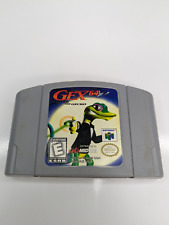 Cartucho Gex 64: Enter the Gecko (Nintendo 64 N64 1998) somente autêntico e testado comprar usado  Enviando para Brazil