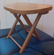 folding wooden stool for sale  BOLDON COLLIERY