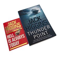 Pacote de livros Jack Higgins x 2 - Hell Is Always Today & Thunder Point, usado comprar usado  Enviando para Brazil
