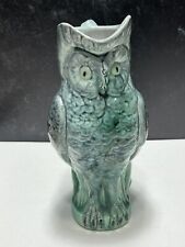 majolica owl pitcher for sale  Forestdale