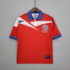 Camisa Retro Casa Copa Mundial Chile 1998 Roja y Blanca - Talla Pequeña - XXL segunda mano  Embacar hacia Argentina