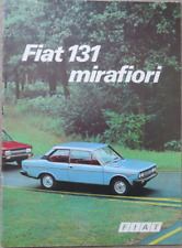 Fiat 131 mirafiori Folleto prospetto de 1/1975, 24 páginas segunda mano  Embacar hacia Argentina