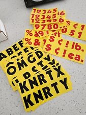 Inch letters numbers for sale  Springfield