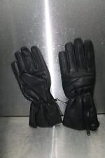 Usado, Guantes negros premium de cuero para hombre guantes de motocicleta segunda mano  Embacar hacia Mexico