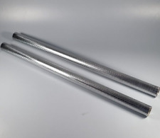 2 x Dumbbell Bars - 1" Diameter - Strong Textured Metal - 18" Length for sale  Shipping to South Africa