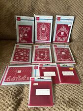 Marianne Designables Embossing Folders A2 Plus 4x4 for sale  Shipping to South Africa