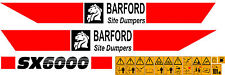 Barford sx6000 dumper for sale  ROSS-ON-WYE