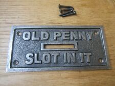 Old penny slot for sale  BRADFORD