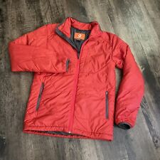 Merrell Men's Hexcentric Puffer Jacket Molten Lava Size Small Zipper Front for sale  Shipping to South Africa