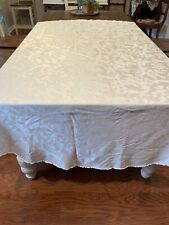 Vintage tablecloth ivory for sale  Denham Springs