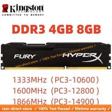 Memoria RAM de escritorio HyperX FURY DDR3 4 GB 8 GB 16 GB 32 GB 1333 1600 1866 DIMM 240 pines segunda mano  Embacar hacia Argentina