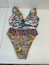 Anthropologie Maaji Bikini Subtle Petals Reversible Swimsuit Small Floral Tropic for sale  Shipping to South Africa
