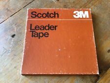Used, Scotch/3M - vintage white Leader Tape Reel To Reel partial 1000’reel AS IS for sale  Shipping to South Africa