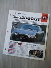 Toyota 2000gt imp for sale  Deland