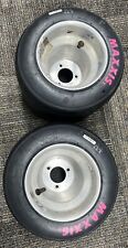 Rodas de alumínio e pneus Maxxis rosa Go Kart Racing  comprar usado  Enviando para Brazil