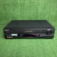 Sony SLV-N55 4 cabezales Hi-Fi estéreo VCR reproductor de video grabadora probado funcionando segunda mano  Embacar hacia Mexico
