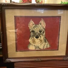 Needlepoint picture schnauzer for sale  Casselberry