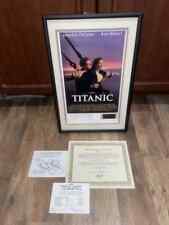 Usado, CELDA DE LITOGRAFÍA Y PELÍCULA DE TITANIC MOVIE 1998 EDICIÓN LIMITADA segunda mano  Embacar hacia Argentina