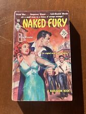 1952 Harlequin Books 185 Naked Fury Day Keene Muito Bom Estado Thriller Noir, usado comprar usado  Enviando para Brazil