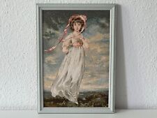 Framed embroidery picture for sale  Shipping to United Kingdom