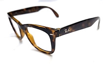 Ray Ban RB4105 710/57 Tortuga Plegable Wayfarer Gafas de Sol Marco Solo 50-22 segunda mano  Embacar hacia Argentina