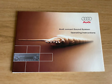 Audi concert sound for sale  Shipping to Ireland