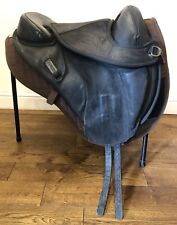 Torsion Treeless Black Dressage Saddle With Treeless Pad, used for sale  Shipping to South Africa