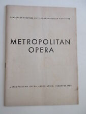 1955 metropolitan opera for sale  Wayne