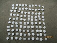 100 white plastic for sale  LONDON