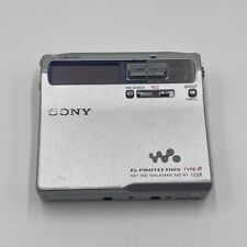 Sony Walkman MZ-N1 Net MD Reproductor Minidisc Portátil Grabadora Plateado Usado Japón segunda mano  Embacar hacia Mexico