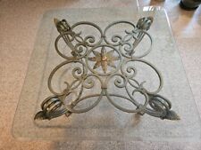 Wrought iron glass for sale  Middlebury