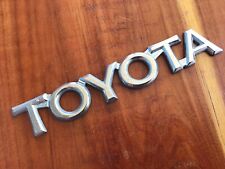 Toyota Script Trunk emblema cromado OEM ABS 7544710 ACO comprar usado  Enviando para Brazil