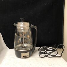 Used, Vintage SCM Proctor-Silex Glass Coffee Pot Maker Percolator 70503  MCM 60’s for sale  Shippensburg