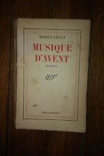 Musique d'Avent - Marius Grout -nrf -1941 na sprzedaż  Wysyłka do Poland