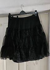 Black tulle petticoat for sale  BOOTLE