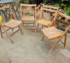 Wooden folding chairs for sale  TONBRIDGE