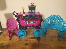 Monster High Doll Café Carro Scaris City of Frights Muñeca Muebles Juego MIRA segunda mano  Embacar hacia Argentina