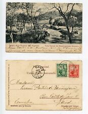 Cartão postal da Argentina 1906 para a Bélgica Vista General del Establecimiento Balneario comprar usado  Enviando para Brazil