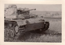 Deutscher Kampfpanzer Panzer III in Rußland / Kaukasus – Foto 2.Weltkrieg , gebraucht gebraucht kaufen  Hagenow