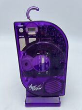 Vintage Salton WET TUNES WT50 Shower Radio Purple Clear Works Clock Tested Rare, used for sale  Shipping to South Africa