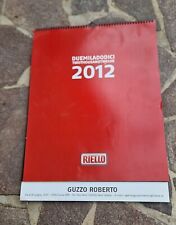 Calendario riello 2012 usato  Arqua Petrarca