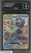 2019 Pokemon Sun Moon Cosmic Eclipse Blastoise Piplup GX GMA 8 NM-MT for sale  Shipping to South Africa