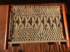 Vintage wood macrame for sale  Shipping to Ireland