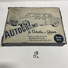 AUTOGRAMS Vintage Letter Kit  Auto Parts Store Counter Display Accessories for sale  Shipping to South Africa