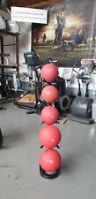 5X  SLAM BALLS/ RACK  BODY WORKOUTS EXERCISE Commercial Gym Equipment, used for sale  Shipping to South Africa