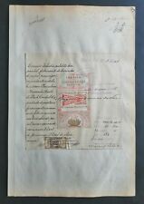 Portugal 1885 Raro Registro Marca Papel Fumar Jaramago Barcelona España segunda mano  Embacar hacia Mexico