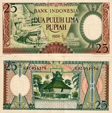 Indonesia rupiah 1958 usato  Anzio